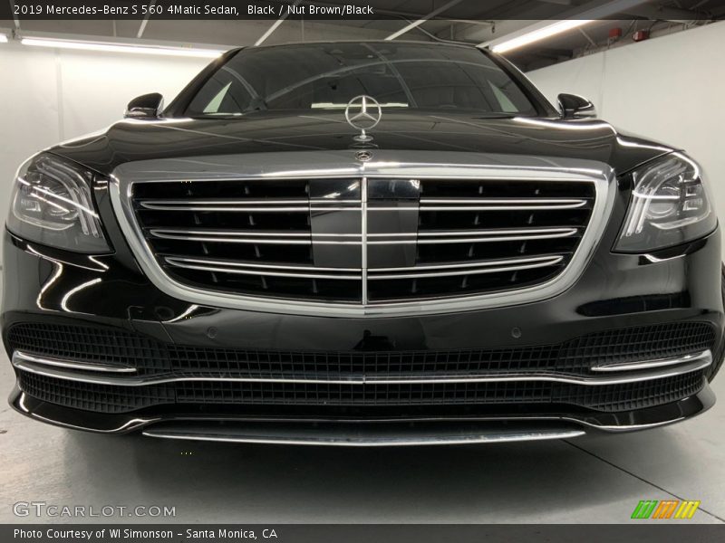 Black / Nut Brown/Black 2019 Mercedes-Benz S 560 4Matic Sedan