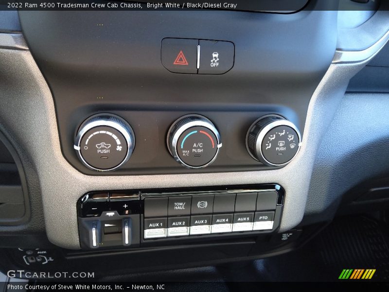 Bright White / Black/Diesel Gray 2022 Ram 4500 Tradesman Crew Cab Chassis