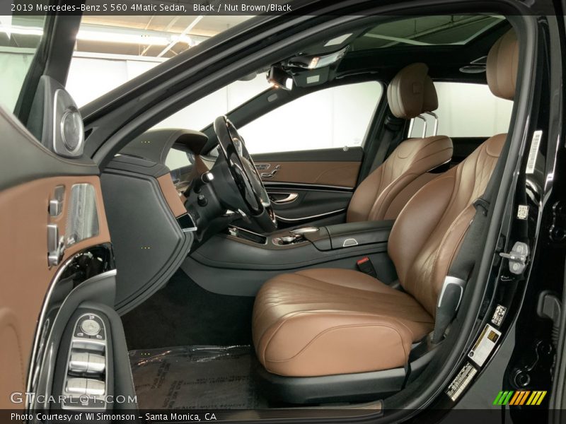 Black / Nut Brown/Black 2019 Mercedes-Benz S 560 4Matic Sedan