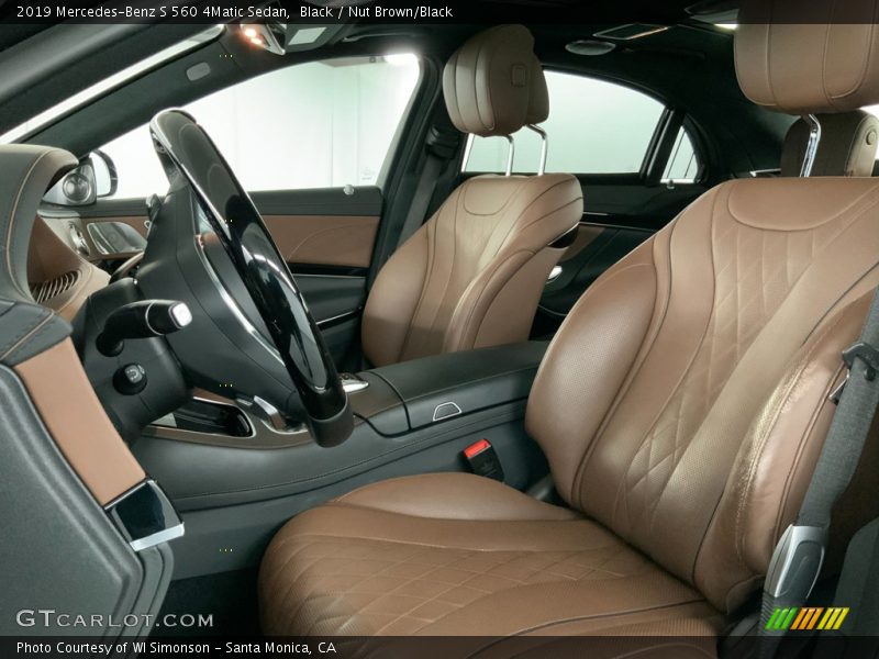 Black / Nut Brown/Black 2019 Mercedes-Benz S 560 4Matic Sedan