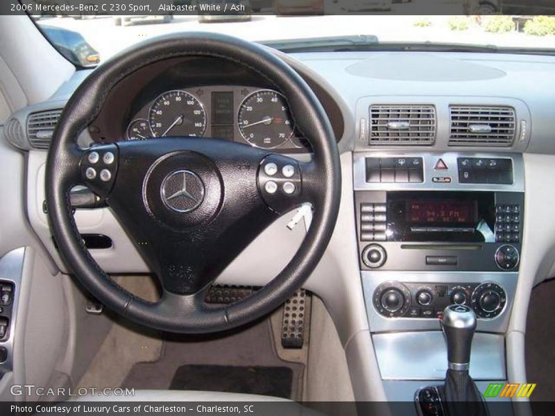 Alabaster White / Ash 2006 Mercedes-Benz C 230 Sport