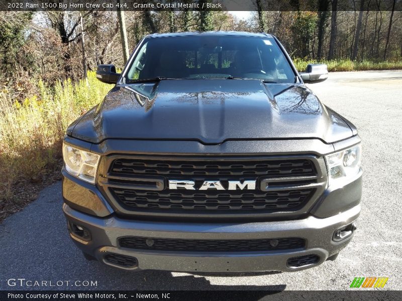 Granite Crystal Metallic / Black 2022 Ram 1500 Big Horn Crew Cab 4x4