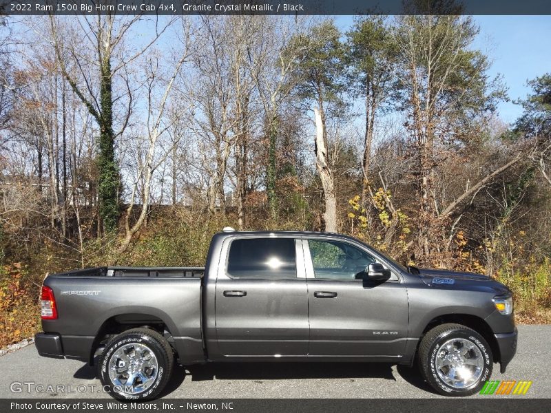 Granite Crystal Metallic / Black 2022 Ram 1500 Big Horn Crew Cab 4x4