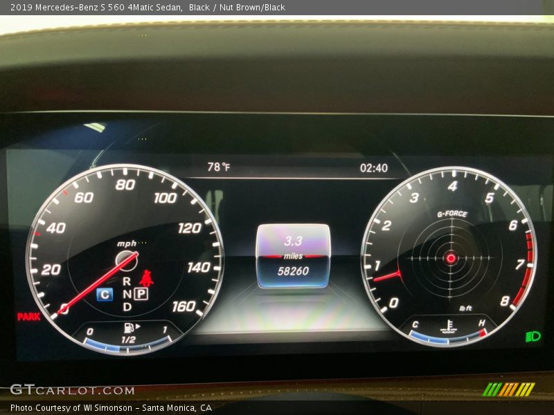 Black / Nut Brown/Black 2019 Mercedes-Benz S 560 4Matic Sedan