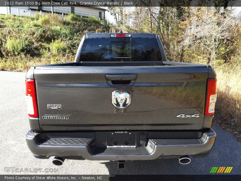 Granite Crystal Metallic / Black 2022 Ram 1500 Big Horn Crew Cab 4x4