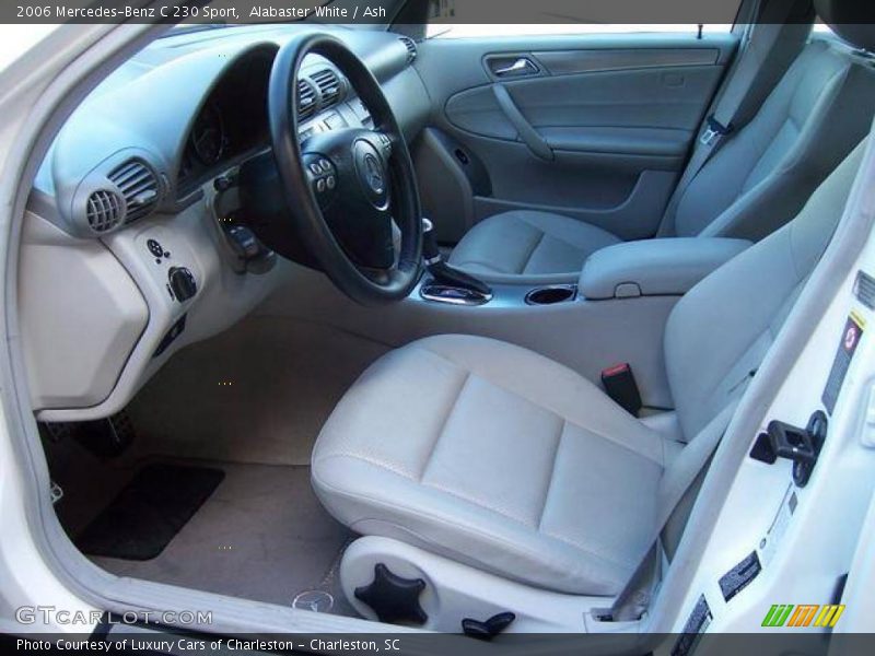 Alabaster White / Ash 2006 Mercedes-Benz C 230 Sport