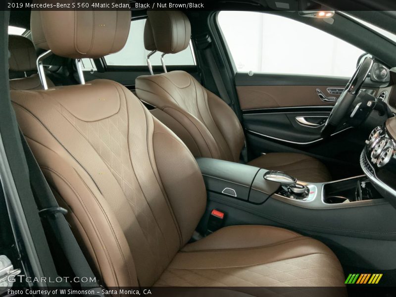 Black / Nut Brown/Black 2019 Mercedes-Benz S 560 4Matic Sedan