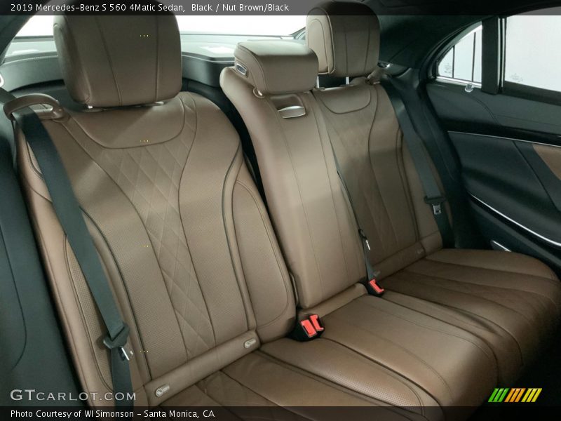Black / Nut Brown/Black 2019 Mercedes-Benz S 560 4Matic Sedan