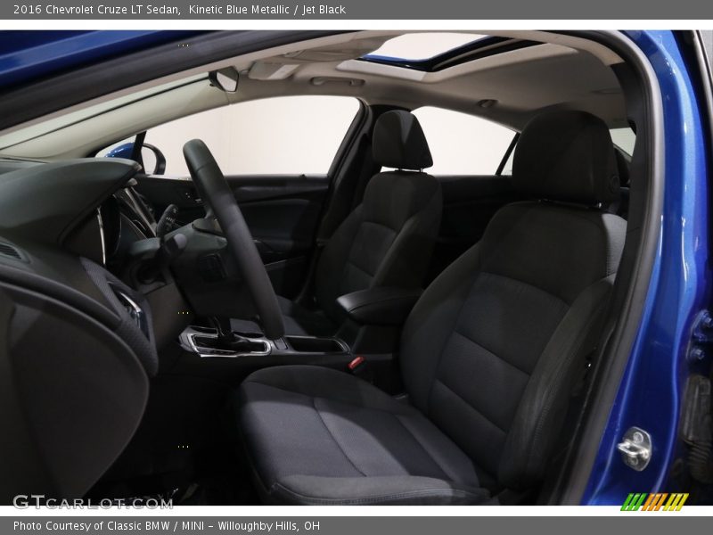 Kinetic Blue Metallic / Jet Black 2016 Chevrolet Cruze LT Sedan