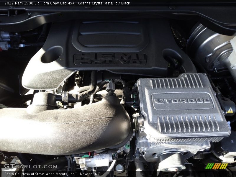 Granite Crystal Metallic / Black 2022 Ram 1500 Big Horn Crew Cab 4x4