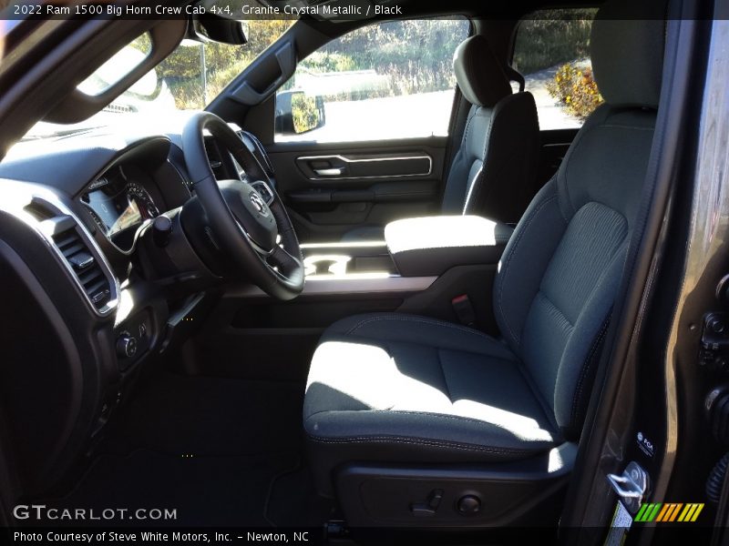 Granite Crystal Metallic / Black 2022 Ram 1500 Big Horn Crew Cab 4x4