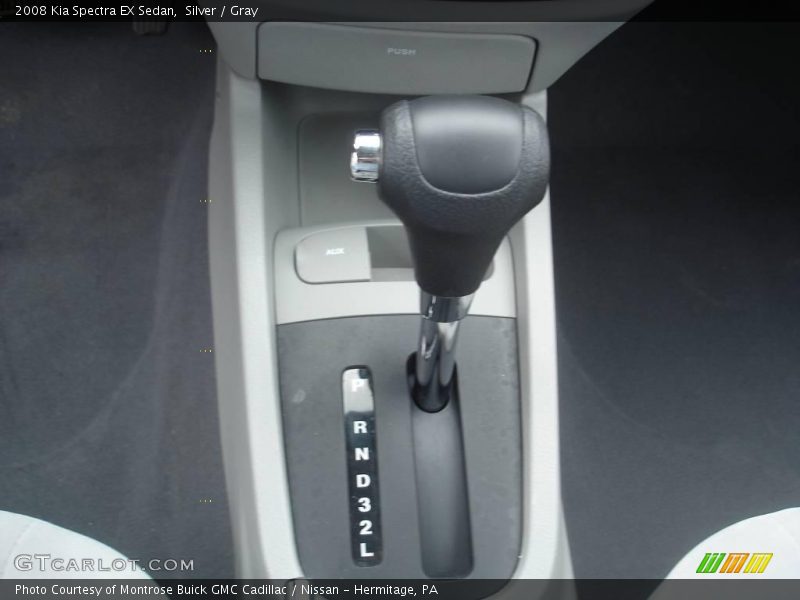 Silver / Gray 2008 Kia Spectra EX Sedan
