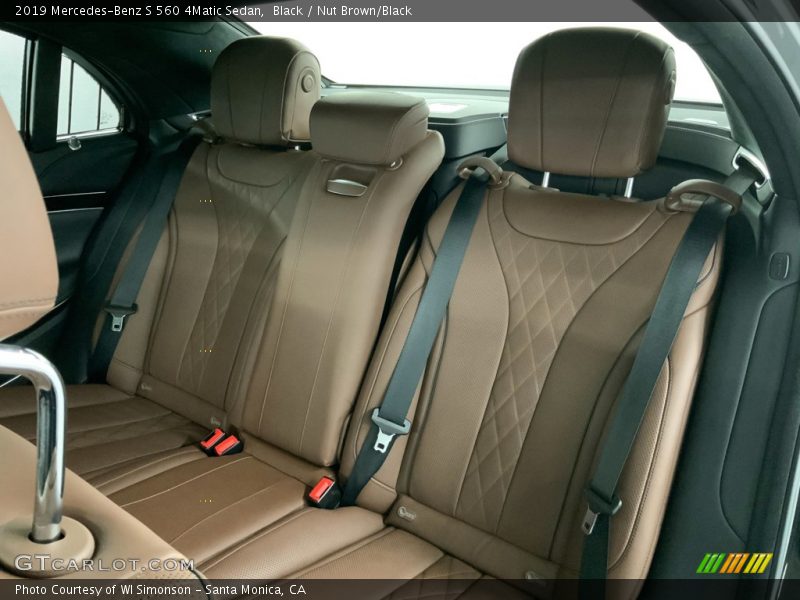 Black / Nut Brown/Black 2019 Mercedes-Benz S 560 4Matic Sedan