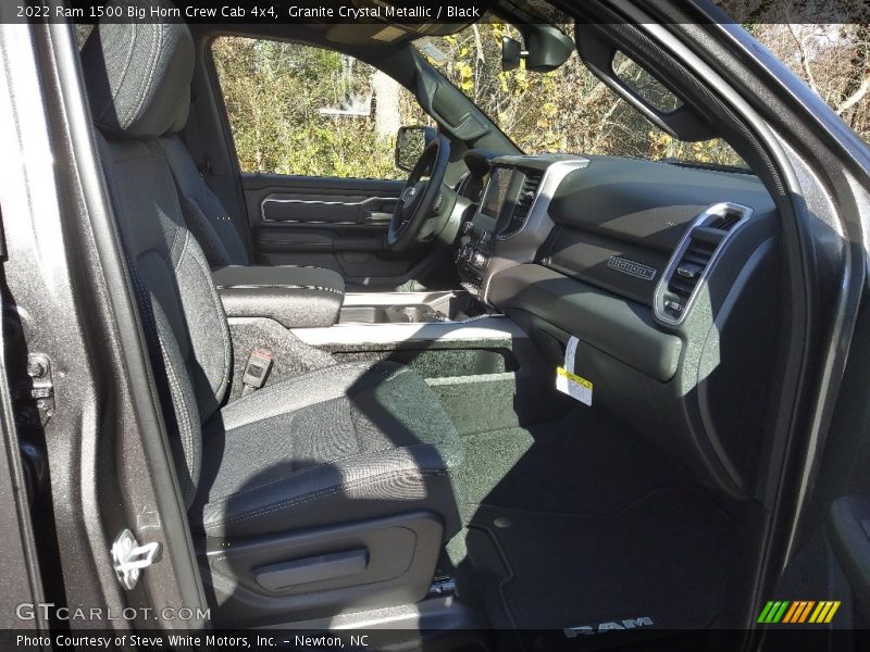 Granite Crystal Metallic / Black 2022 Ram 1500 Big Horn Crew Cab 4x4
