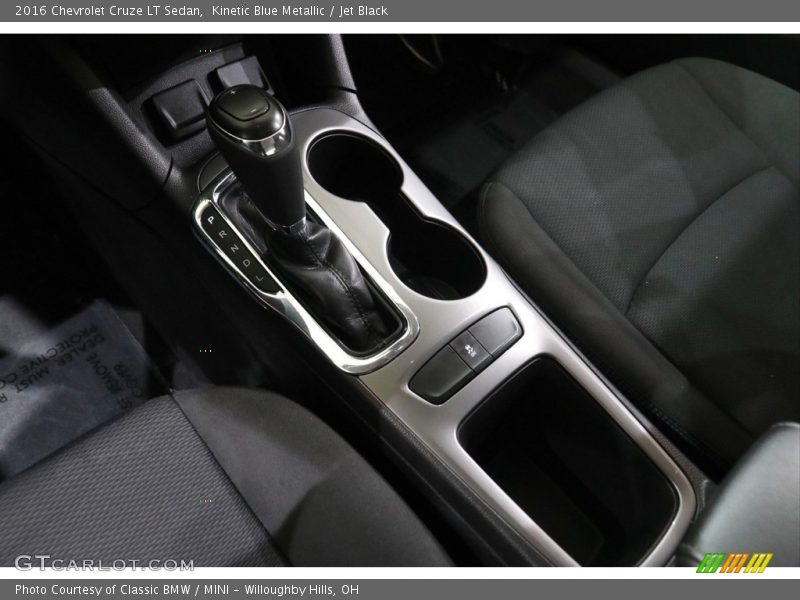 Kinetic Blue Metallic / Jet Black 2016 Chevrolet Cruze LT Sedan