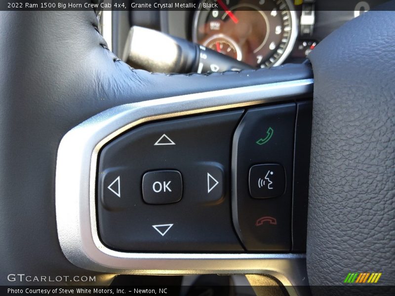 Granite Crystal Metallic / Black 2022 Ram 1500 Big Horn Crew Cab 4x4