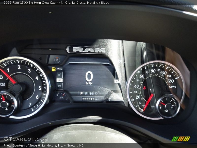 Granite Crystal Metallic / Black 2022 Ram 1500 Big Horn Crew Cab 4x4