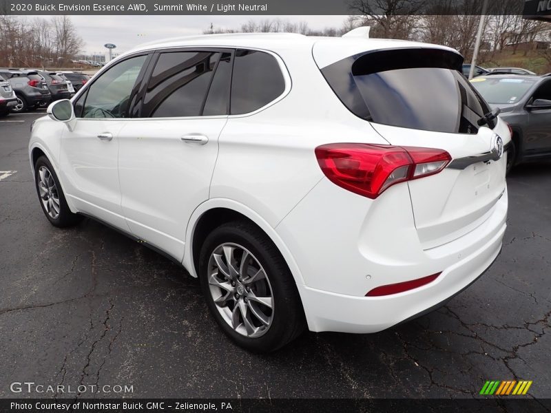 Summit White / Light Neutral 2020 Buick Envision Essence AWD
