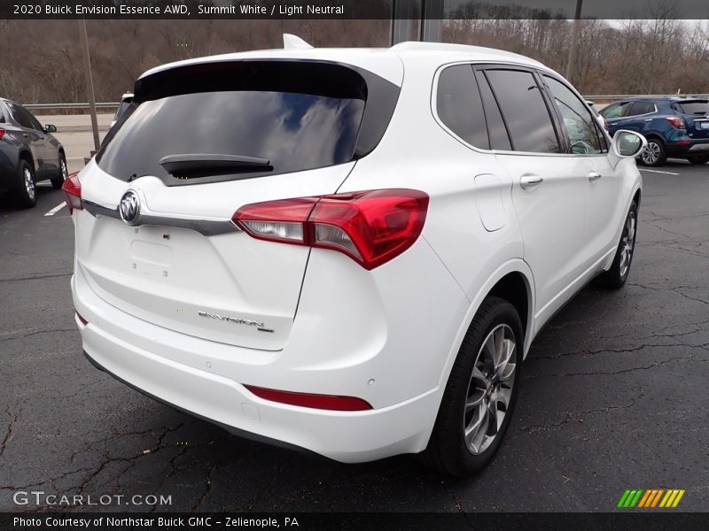 Summit White / Light Neutral 2020 Buick Envision Essence AWD