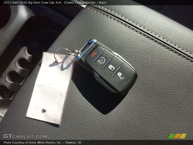 Granite Crystal Metallic / Black 2022 Ram 1500 Big Horn Crew Cab 4x4