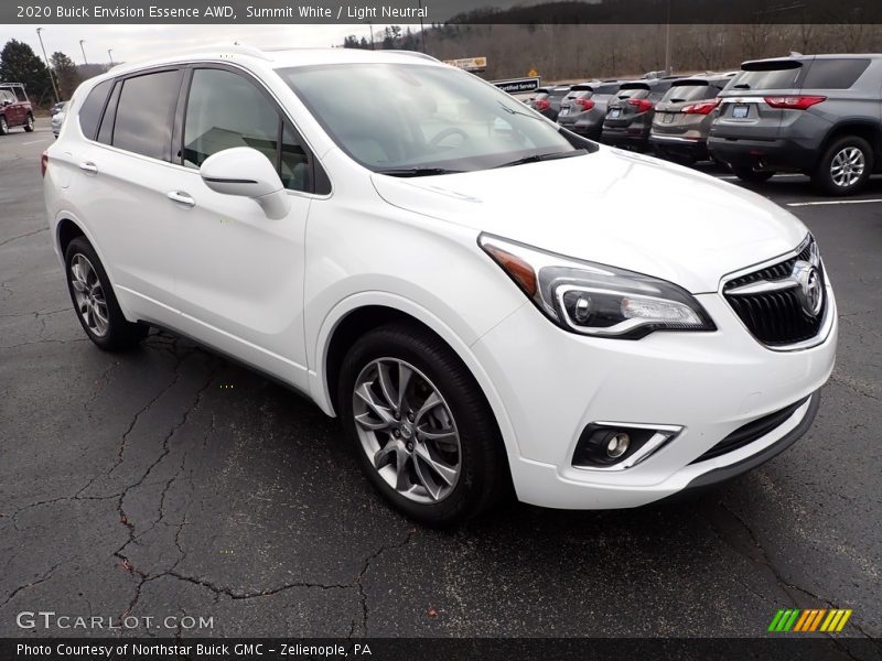 Summit White / Light Neutral 2020 Buick Envision Essence AWD