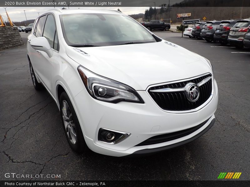 Summit White / Light Neutral 2020 Buick Envision Essence AWD