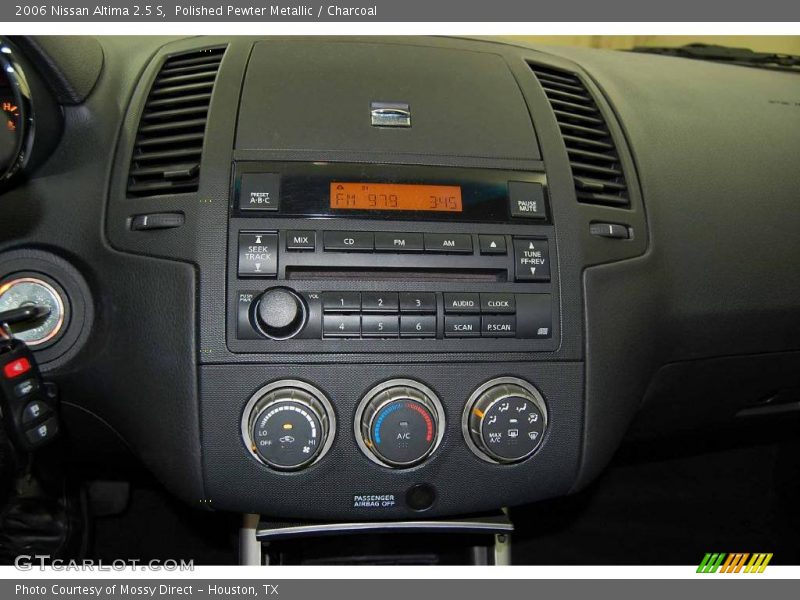Polished Pewter Metallic / Charcoal 2006 Nissan Altima 2.5 S