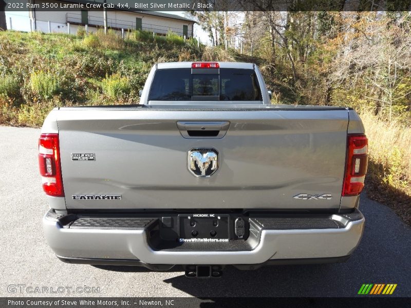 Billet Silver Metallic / Black 2022 Ram 3500 Laramie Crew Cab 4x4