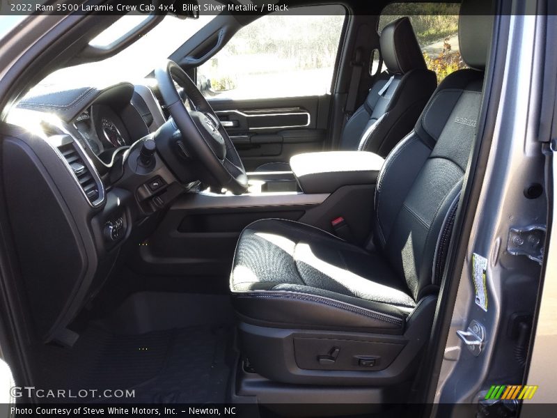 Billet Silver Metallic / Black 2022 Ram 3500 Laramie Crew Cab 4x4