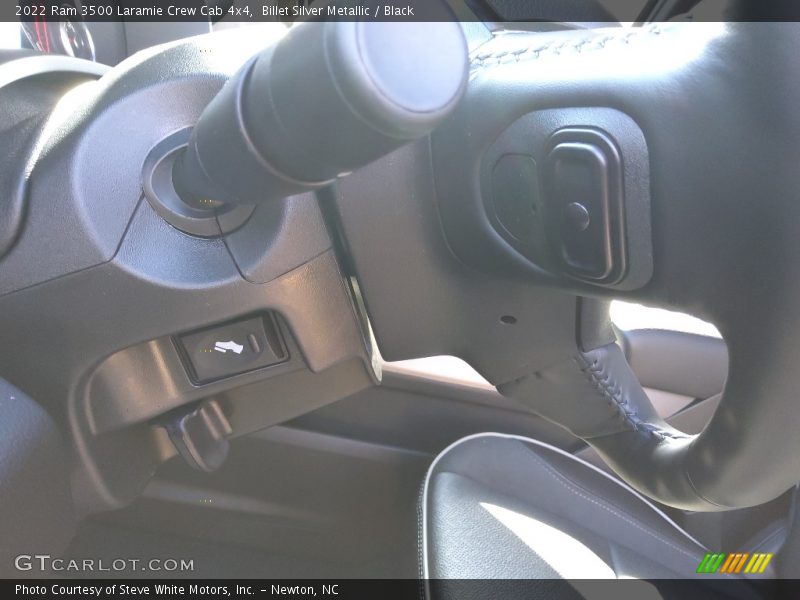 Billet Silver Metallic / Black 2022 Ram 3500 Laramie Crew Cab 4x4