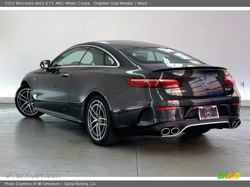 Graphite Gray Metallic / Black 2023 Mercedes-Benz E 53 AMG 4Matic Coupe