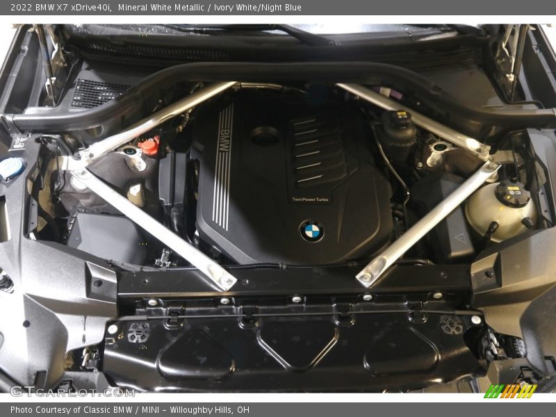  2022 X7 xDrive40i Engine - 3.0 Liter M TwinPower Turbocharged DOHC 24-Valve Inline 6 Cylinder