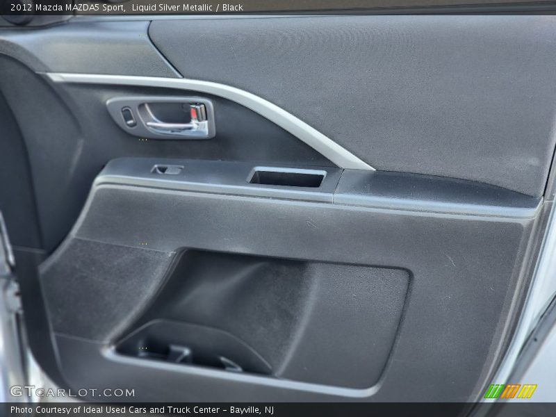 Liquid Silver Metallic / Black 2012 Mazda MAZDA5 Sport