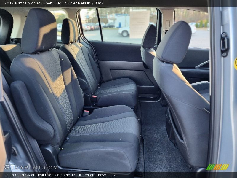Liquid Silver Metallic / Black 2012 Mazda MAZDA5 Sport