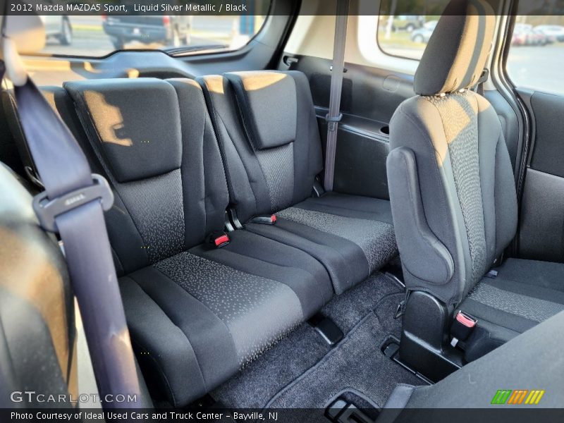 Liquid Silver Metallic / Black 2012 Mazda MAZDA5 Sport