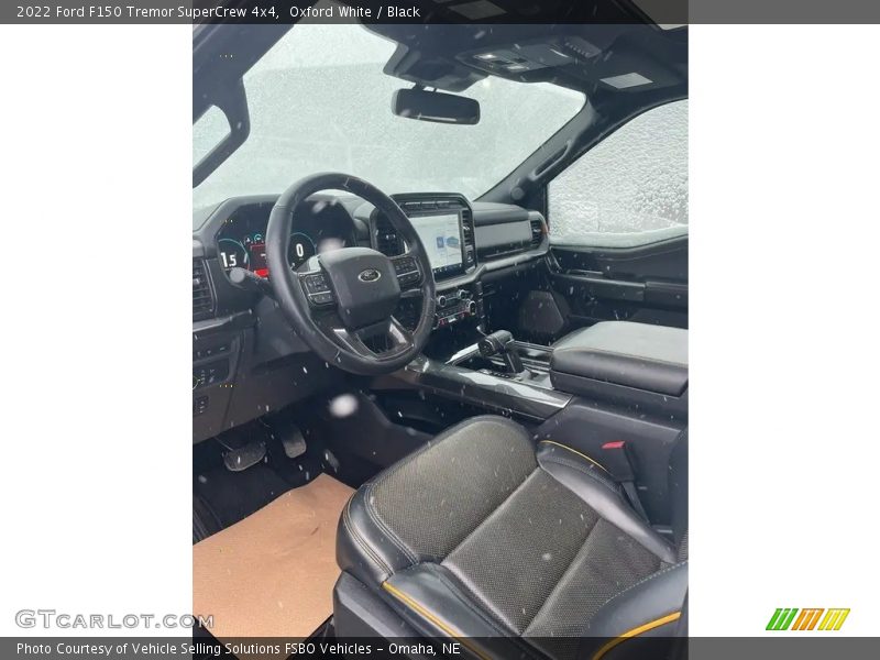 Oxford White / Black 2022 Ford F150 Tremor SuperCrew 4x4