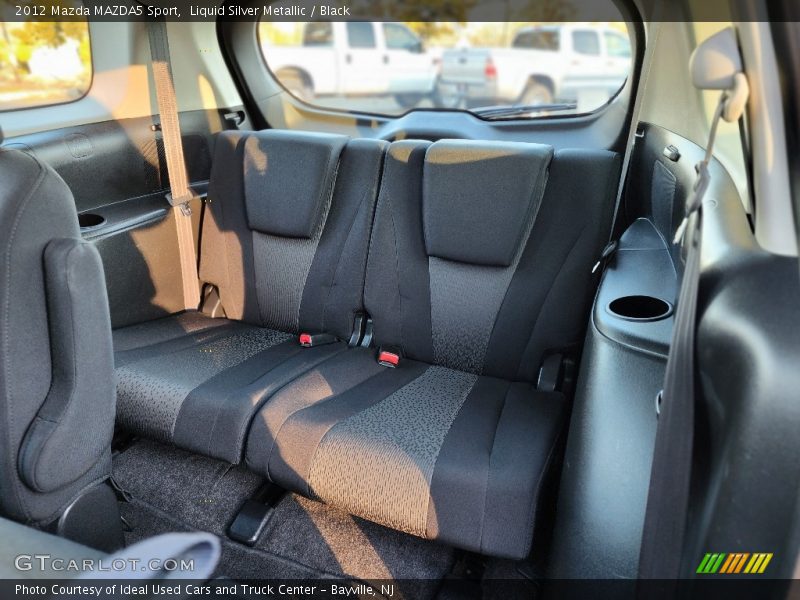 Liquid Silver Metallic / Black 2012 Mazda MAZDA5 Sport
