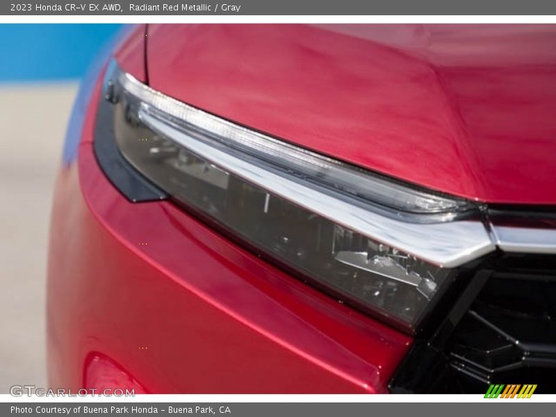 Radiant Red Metallic / Gray 2023 Honda CR-V EX AWD