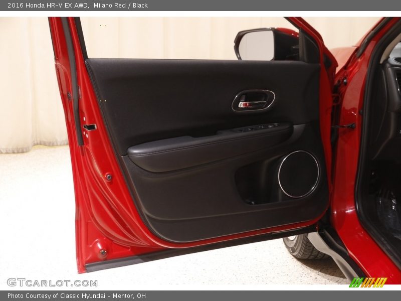 Milano Red / Black 2016 Honda HR-V EX AWD
