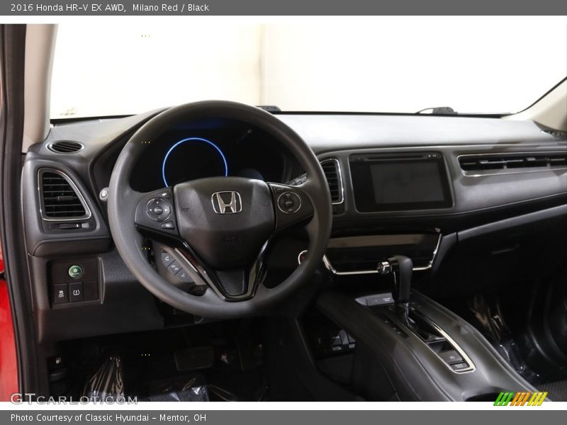 Milano Red / Black 2016 Honda HR-V EX AWD