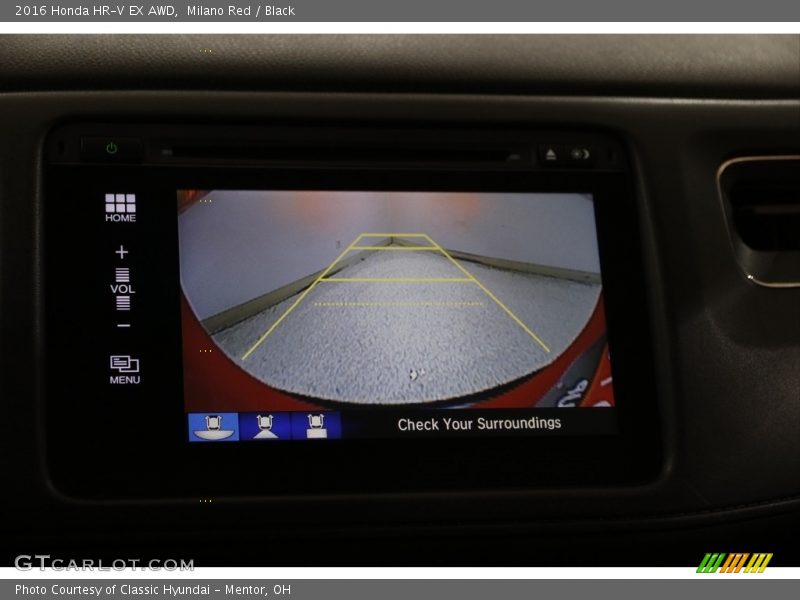 Milano Red / Black 2016 Honda HR-V EX AWD