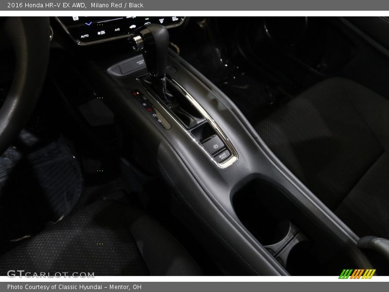 Milano Red / Black 2016 Honda HR-V EX AWD