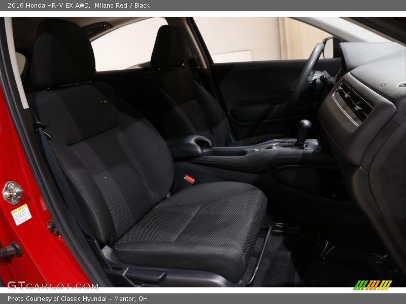 Milano Red / Black 2016 Honda HR-V EX AWD