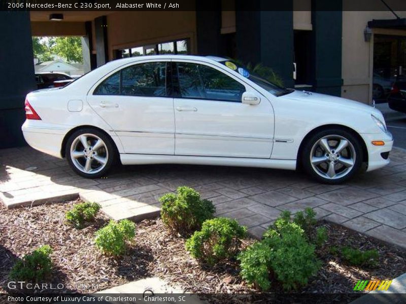 Alabaster White / Ash 2006 Mercedes-Benz C 230 Sport