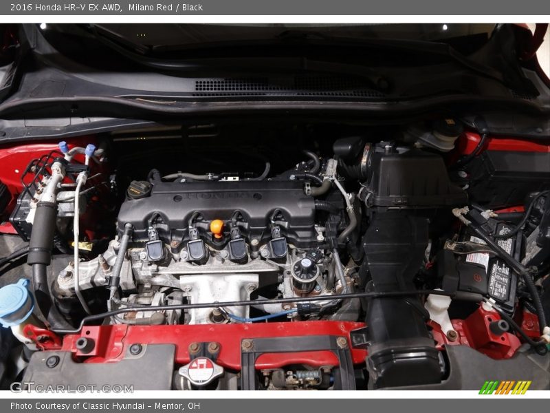Milano Red / Black 2016 Honda HR-V EX AWD