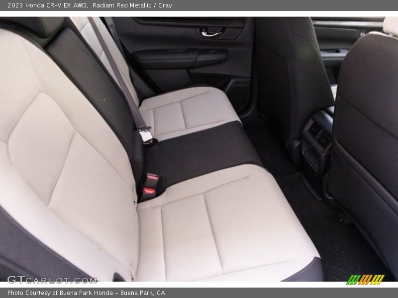 Radiant Red Metallic / Gray 2023 Honda CR-V EX AWD