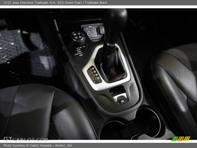 ECO Green Pearl / Trailhawk Black 2015 Jeep Cherokee Trailhawk 4x4