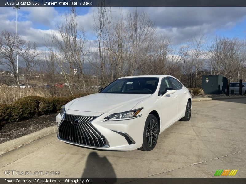 Eminent White Pearl / Black 2023 Lexus ES 350