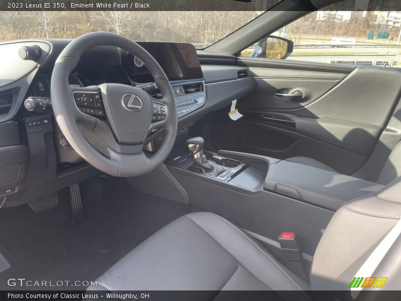 Eminent White Pearl / Black 2023 Lexus ES 350