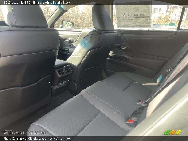 Eminent White Pearl / Black 2023 Lexus ES 350